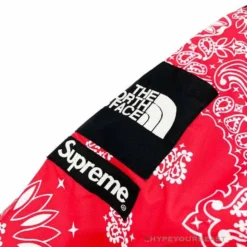 HypeYourBeast Supreme X TNF Bandana Jacket Red 11 HypeYourBeast Supreme X TNF Bandana Jacket Red