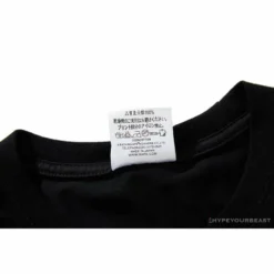 Hypeyourbeast BAPE Baby Milo Red Shark Hat Little Monkey Tee Shirt 'BLACK'