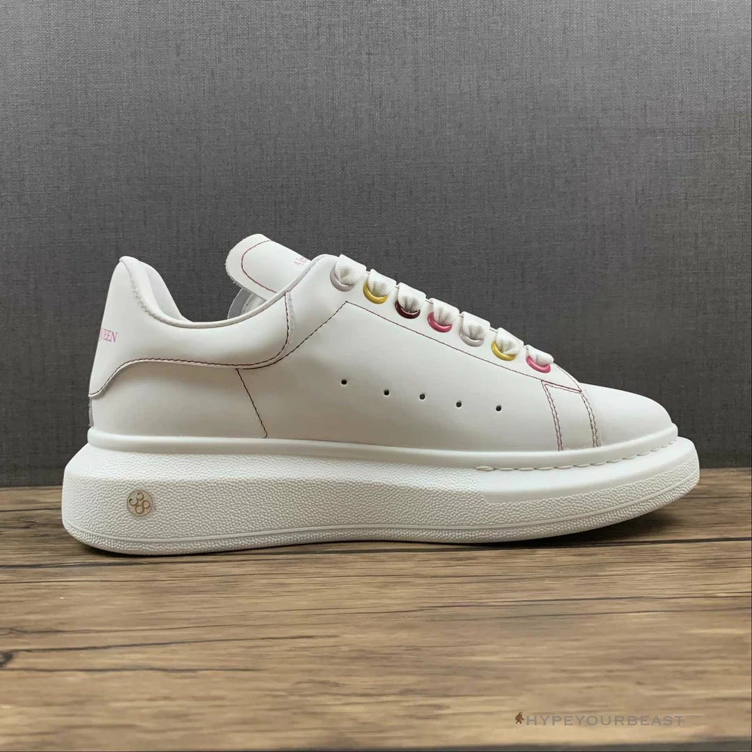 HypeYourBeast Alexander McQueen White / White / Pink 4 HypeYourBeast Alexander McQueen White / White / Pink