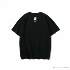Hypeyourbeast Clothes BAPE Universe Solar System Ape Man Head Tee Shirt 'BLACK'