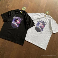 Hypeyourbeast Clothes Bape Tee Shirt White Galaxy 9 Hypeyourbeast Clothes Bape Tee Shirt White Galaxy