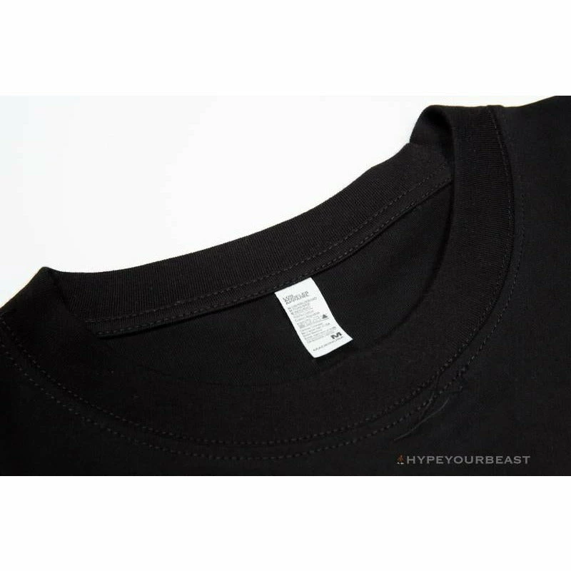 Hypeyourbeast OFF-WHITE Travisscott High Street Tee Shirt 'BLACK' 3 Hypeyourbeast OFF-WHITE Travisscott High Street Tee Shirt 'BLACK'