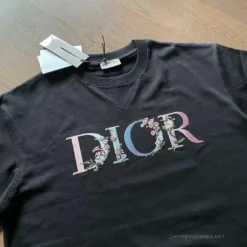 Hypeyourbeast Dior Tee Shirt Black T-Shirts
