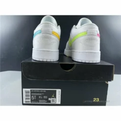 Hypeyourbeast Air Jordan 1 Low 'White Multi-Color'