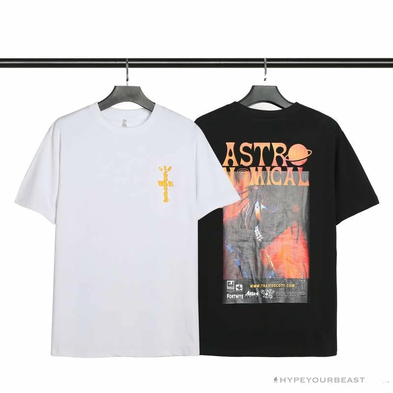 Hypeyourbeast OFF-WHITE Travis Scott Cactus Jack Astronomical Tee Shirt 'WHITE' 3 Hypeyourbeast OFF-WHITE Travis Scott Cactus Jack Astronomical Tee Shirt 'WHITE'