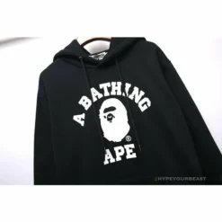 Hypeyourbeast BAPE X Bathing Ape Head Hoodie 'BLACK'