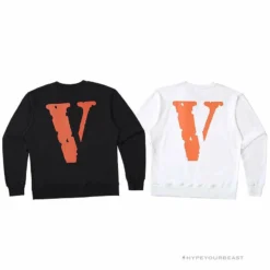 HypeYourBeast Shirts Vlone Orange Shirt - White