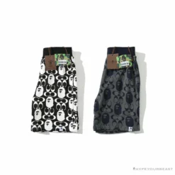 Hypeyourbeast BAPE X COACH Co-Branded Dark-Blue Shorts Clothes