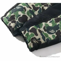 Hypeyourbeast BAPE X FCRB Joint Double Zip Camouflage Hoodie 'GREEN'