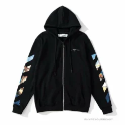 HypeYourBeast Hoodies & Jackets Off White Hoodie Black Sail
