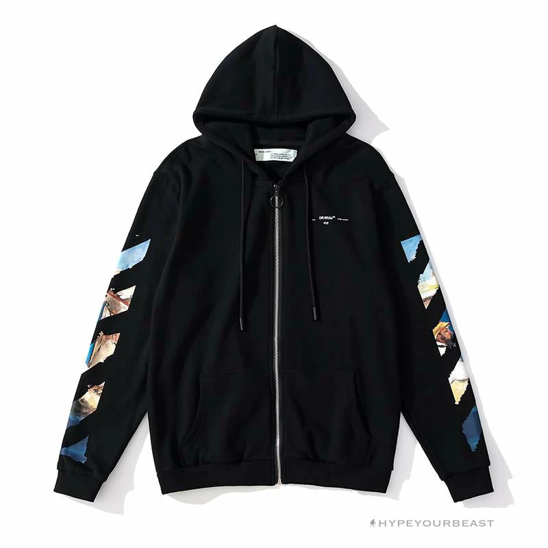 HypeYourBeast Hoodies & Jackets Off White Hoodie Black Sail 1 HypeYourBeast Hoodies & Jackets Off White Hoodie Black Sail
