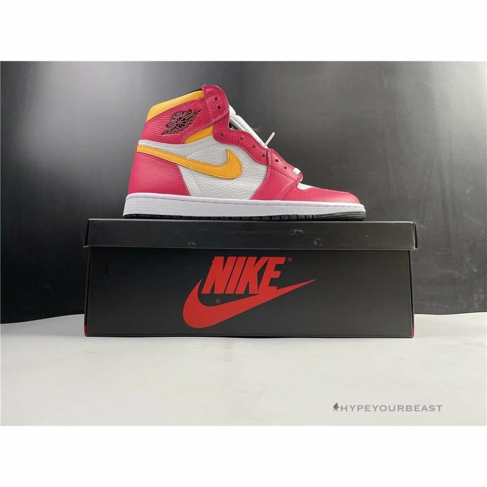 HypeYourBeast Air Jordan 1 Retro High Light Fusion Red 3 HypeYourBeast Air Jordan 1 Retro High Light Fusion Red