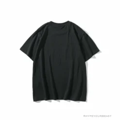 Hypeyourbeast BAPE Messy Letters Upside Down Little Ape Head Tee Shirt 'BLACK'