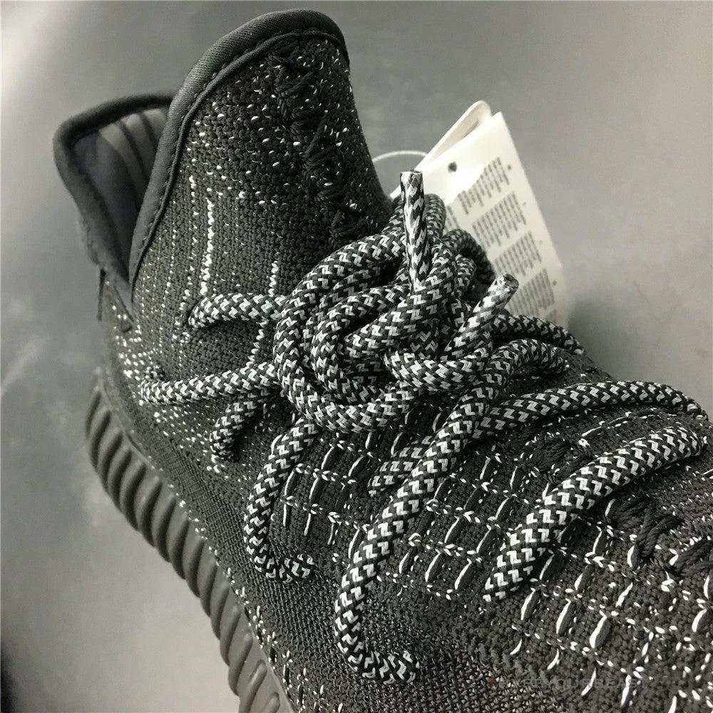 Hypeyourbeast Adidas Yeezy Boost 350 V2 Black / Black / Static 4 Hypeyourbeast Adidas Yeezy Boost 350 V2 Black / Black / Static