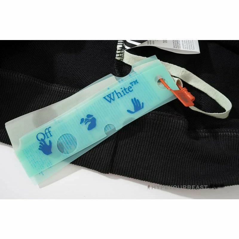 HypeYourBeast Hoodies & Jackets Off-White Green Hoodie - Black 13 HypeYourBeast Hoodies & Jackets Off-White Green Hoodie - Black