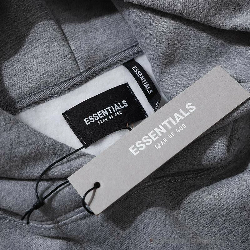 HypeYourBeast Hoodies & Jackets FOG Hoodie Reflective ‘ESSENTIALS’ Dark Gray 4 HypeYourBeast Hoodies & Jackets FOG Hoodie Reflective ‘ESSENTIALS’ Dark Gray