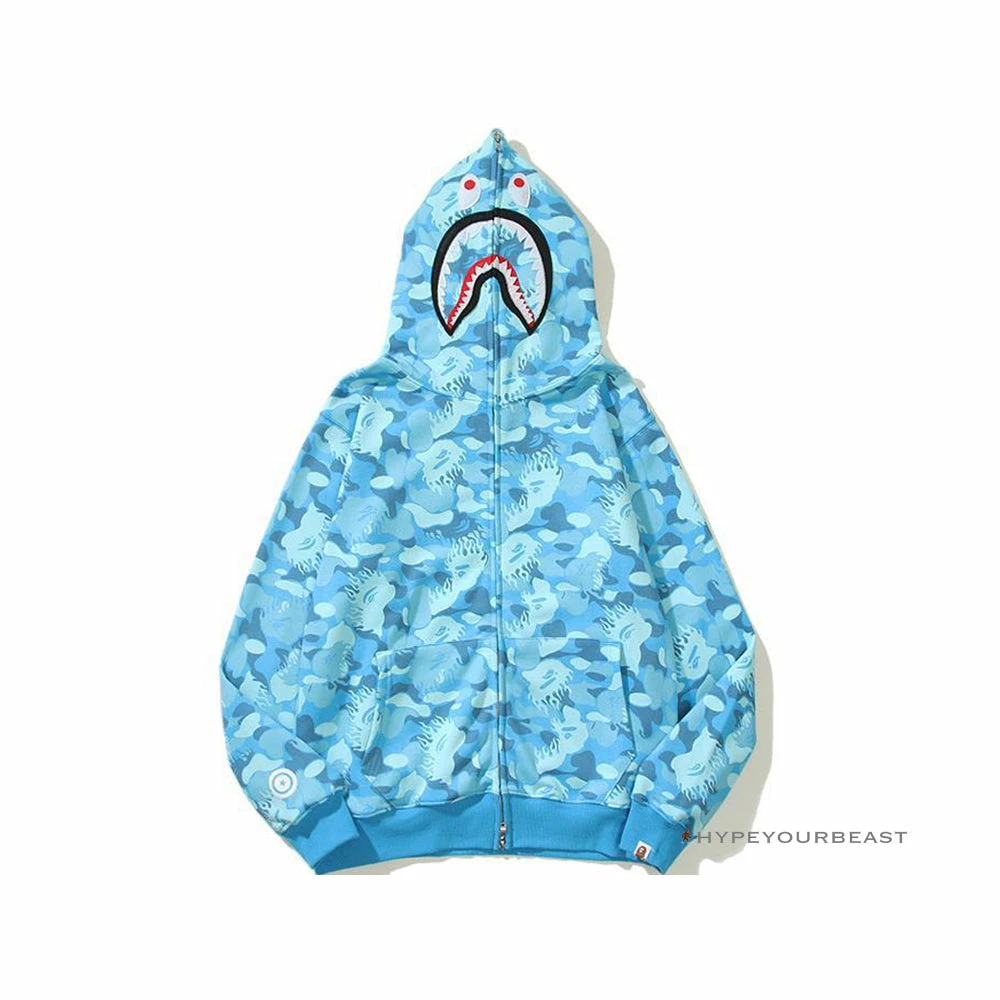 HypeYourBeast Bape Hoodie Sky Blue 1 HypeYourBeast Bape Hoodie Sky Blue