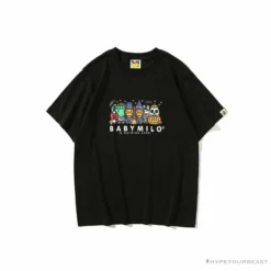 Hypeyourbeast BAPE Baby Milo Halloween Tee Shirt 'BLACK'