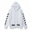 HypeYourBeast Off White Hoodie Seeing Things White Hoodies & Jackets