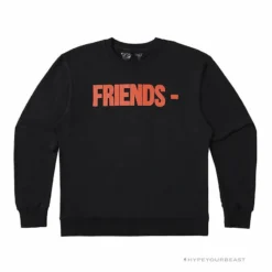 HypeYourBeast Vlone Orange Shirt - Black