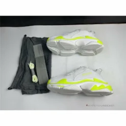 HypeYourBeast BCG Triple S White Neon Yellow Balenciaga Triple S