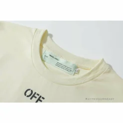 Hypeyourbeast OFF-WHITE Flower Edition Tee Shirt 'BEIGE' T-Shirts