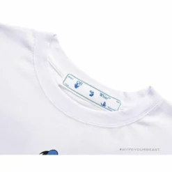 Hypeyourbeast OFF-WHITE Summer Donald Duck Print Tee Shirt 'WHITE' 14 Hypeyourbeast OFF-WHITE Summer Donald Duck Print Tee Shirt 'WHITE'