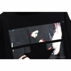 Hypeyourbeast OFF-WHITE Angel Jesus Religious Print Hoodie 'BLACK' Hoodies & Jackets