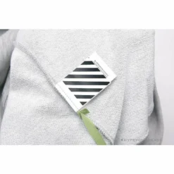 Hypeyourbeast Hoodies & Jackets OFF-WHITE Hand-Painted Utility Pole Worker Hoodie 'GREY'