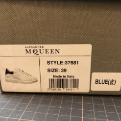 HypeYourBeast Alexander McQueen White / Navy 30 HypeYourBeast Alexander McQueen White / Navy