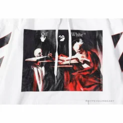 Hypeyourbeast Hoodies & Jackets OFF-WHITE Skull And Writing Hoodie 'WHITE'
