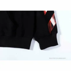 Hypeyourbeast OFF-WHITE Skull And Writing Hoodie 'BLACK' Hoodies & Jackets