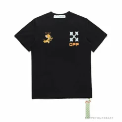 Hypeyourbeast T-Shirts OFF-WHITE Handsome Jerry Arrow Tee Shirt 'BLACK'