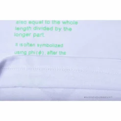 Hypeyourbeast OFF-WHITE Golden Ratio Shorts 'WHITE'