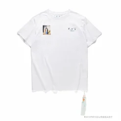Hypeyourbeast T-Shirts OFF-WHITE The Kiss Tee Shirt 'WHITE'