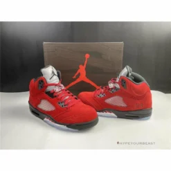 HypeYourBeast Air Jordan 5 Retro 'Raging Bulls Red'
