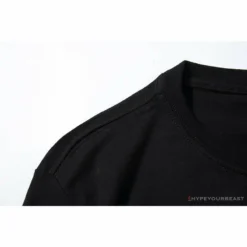 Hypeyourbeast BAPE Classic Basic Ape Man Head English LOGO Tee Shirt 'BLACK' Clothes 18 Hypeyourbeast BAPE Classic Basic Ape Man Head English LOGO Tee Shirt 'BLACK' Clothes
