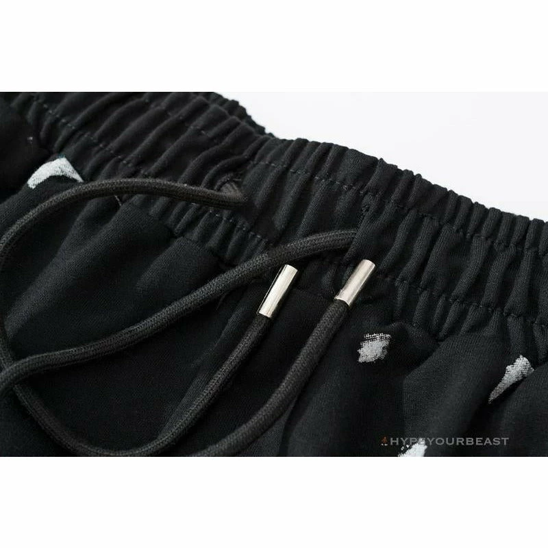 Hypeyourbeast Pants OFF-WHITE Hot Starry Sky Fireworks Shorts 'BLACK' 4 Hypeyourbeast Pants OFF-WHITE Hot Starry Sky Fireworks Shorts 'BLACK'