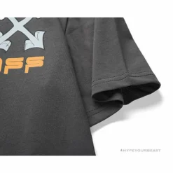Hypeyourbeast OFF-WHITE Jerry Move Faster Tee Shirt 'GREY'