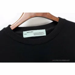 Hypeyourbeast Shirts OFF-WHITE The Kiss Long Sleeve Shirt 'BLACK'