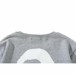 Hypeyourbeast BAPE X RUSSELL ATHLETIC Joint Pullover Long Sleeve Shirt 'GREY'