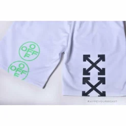 Hypeyourbeast OFF-WHITE Golden Ratio Shorts 'WHITE'