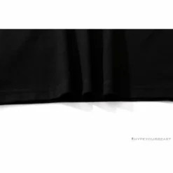 Hypeyourbeast Clothes BAPE Ape Head Blue X Yellow Contrast Letter Tee Shirt