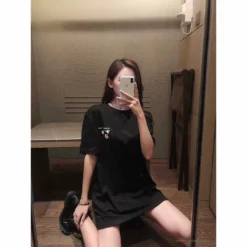 Hypeyourbeast OFF-WHITE Disney Spring X Summer Mickey With Pluto Tee Shirt 'BLACK' T-Shirts