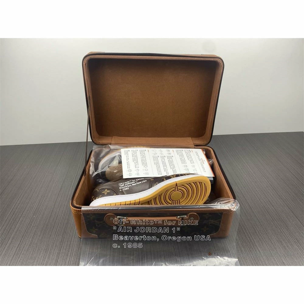 HypeYourBeast Off White X Jordan 1 Low X LV 16 HypeYourBeast Off White X Jordan 1 Low X LV