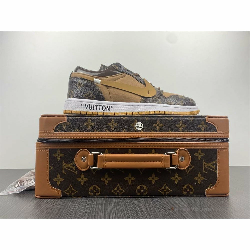 HypeYourBeast Off White X Jordan 1 Low X LV 2 HypeYourBeast Off White X Jordan 1 Low X LV