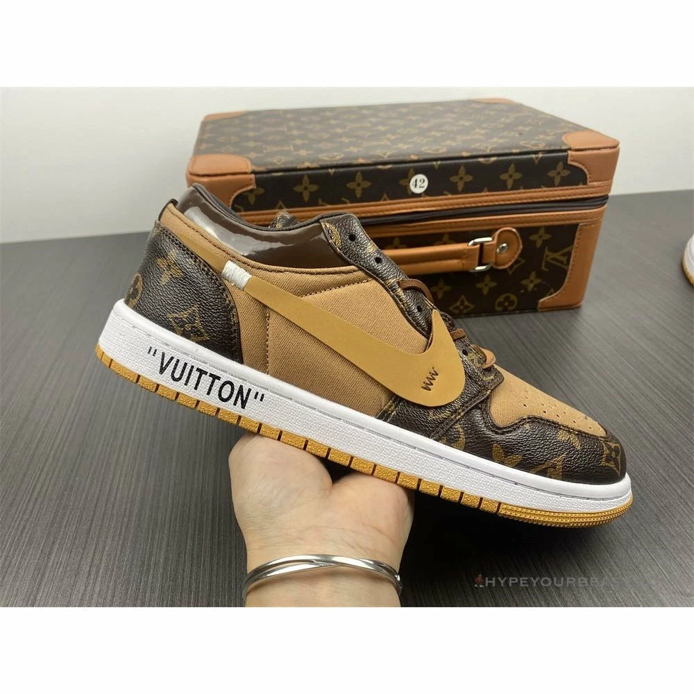 HypeYourBeast Off White X Jordan 1 Low X LV 14 HypeYourBeast Off White X Jordan 1 Low X LV