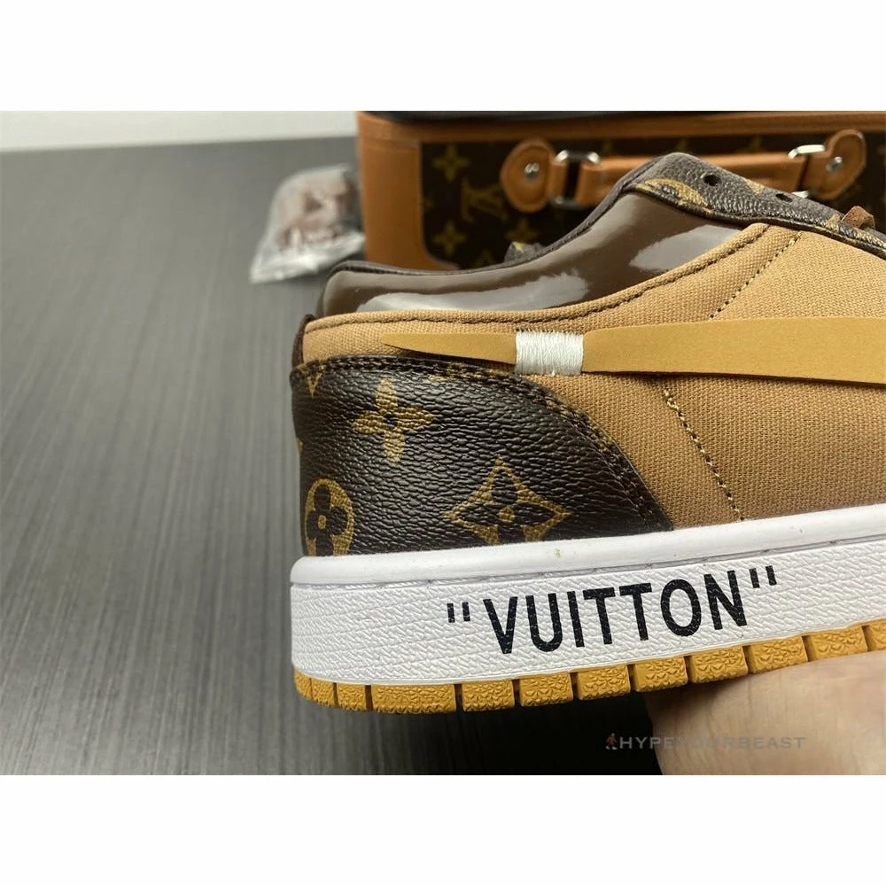 HypeYourBeast Off White X Jordan 1 Low X LV 7 HypeYourBeast Off White X Jordan 1 Low X LV