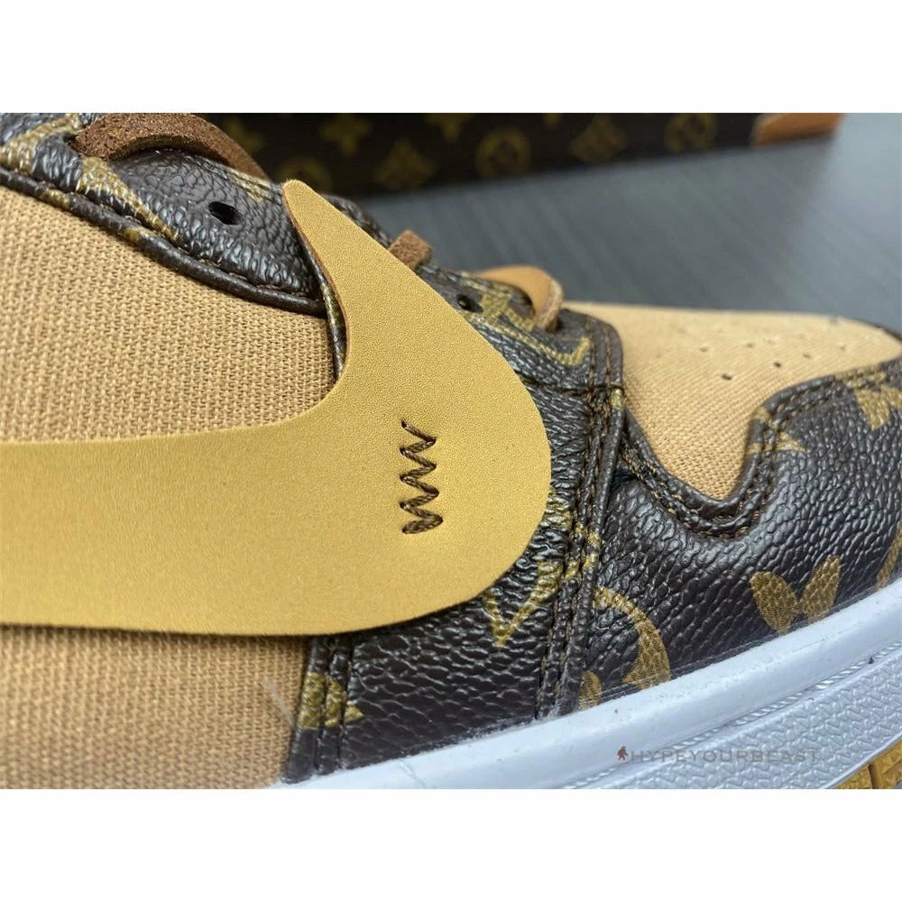 HypeYourBeast Off White X Jordan 1 Low X LV 4 HypeYourBeast Off White X Jordan 1 Low X LV