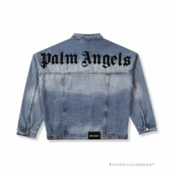 HypeYourBeast Hoodies & Jackets Palm Angels Jean Jacket Blue